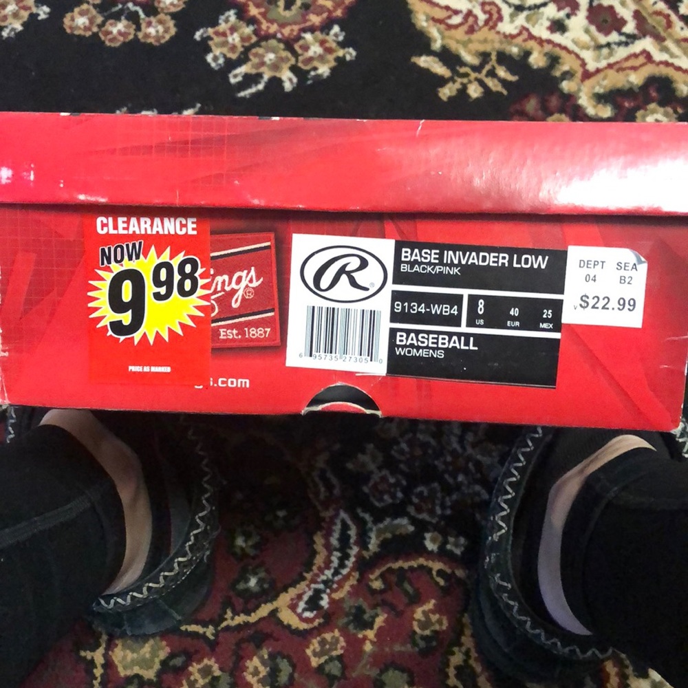 Women’s cleats Rawlings